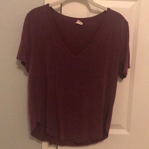 Soft Material Maroon Shirt